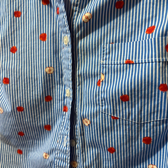 J.Crew Factory Cotton Poplin Shirt in Signature Fit women’s S - Picture 3 of 11